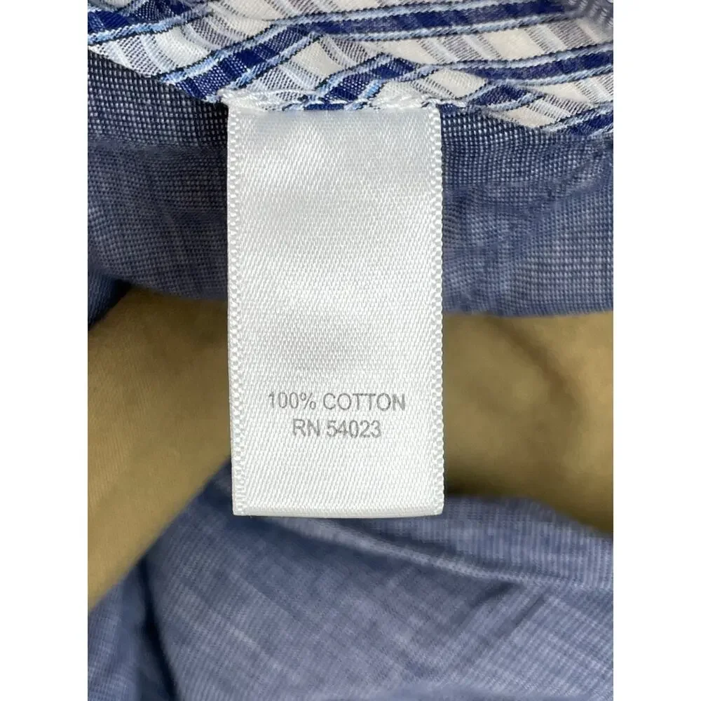 Banana Republic Pants Mens 34 x 34 Khaki Kentfield Chino Flat Front Straight Fit